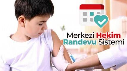 Çocuklara aşı randevusu nasıl alınır? MHRS 12 ve 15 yaş aşı randevusu alma ekranı! (e-Nabız)