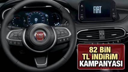 Fiat 82 bin TL indirim kampanyası bitiyor! 2021 Egea Fiorino Doblo 500 fiyatları