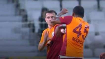 Marcao takım arkadaşına önce kafa sonra tokat attı!