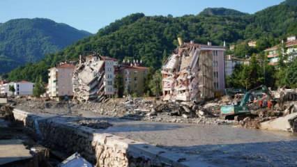 Sel bölgesinde 109 bina için acil yıkım kararı