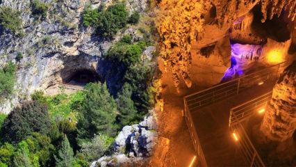 300 bin yıllık mağaraya ev sahipliği yapan Gökçeler Kanyonu