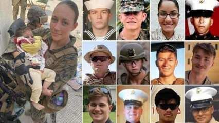 Kabil'de ölen 13 ABD askerinin isimleri ve fotoğrafları yayınlandı