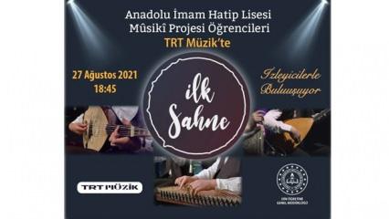 Anadolu İmam Hatip Lisesi Musiki Projesi Öğrencileri TRT Müzik'te!
