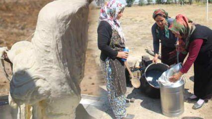 Konyalı kadınlar 8 saatte aldıkları eğitimle 8 çeşit peynir ürettiler