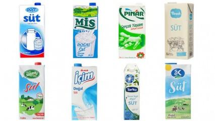 Süt fiyatları ne kadar oldu? Dost, Birşah, MİS ve marka marka güncel süt...
