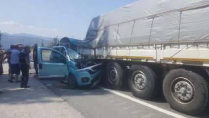 Kastamonu'daki feci kazada hafif ticari aracın sürücüsü öldü!