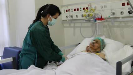 116 yaşındaki kadın koronavirüsü yendi
