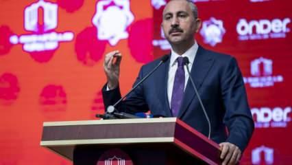 Adalet Bakanı Abdülhamit Gül: Özgürlük lutuf değil haktır