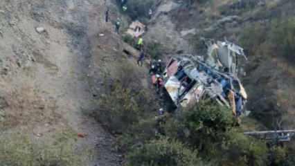And Dağları'nda katliam gibi kaza: 29 kişi hayatını kaybetti