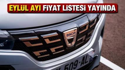Dacia Eylül ayı son fiyat listesi! 2021 model Duster, Sandero, Lodgy, Combi güncel fiyatı
