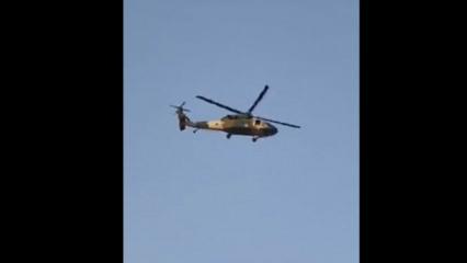 Taliban Kandahar'da helikopter uçurdu