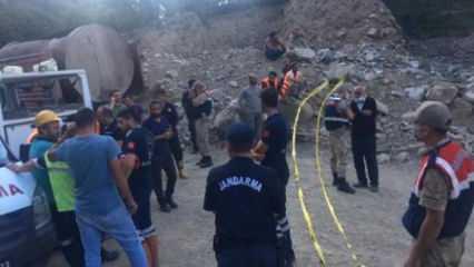 Erzurum'da sele kapılan işçinin cansız bedenine ulaşıldı
