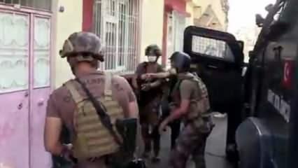 Gaziantep'te uyuşturucu operasyonu! Yüzlerce gözaltı