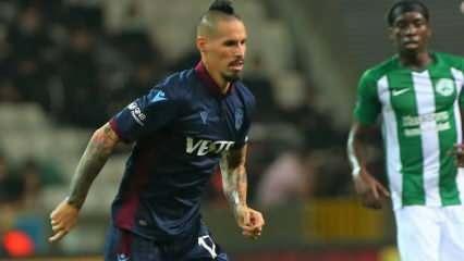 Hamsik'ten dikkat &ccedil;ekici performans