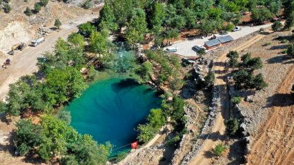 Kahramanmaraş'ın gizemli cenneti Yeşilgöz