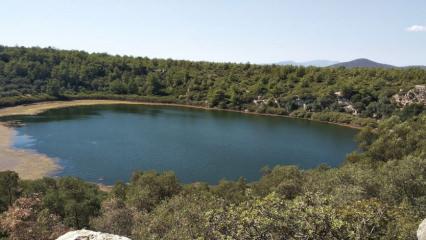 Milas'ın nazar boncuğu Denizcik Gölü