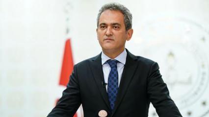 Mili Eğitim Bakanı Özer'den son dakika yüz yüze eğitim açıklaması