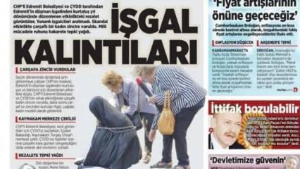 11 Eylül cumartesi gazete manşetleri 2021 - CHP'den Edremit'te rezil gösteri!