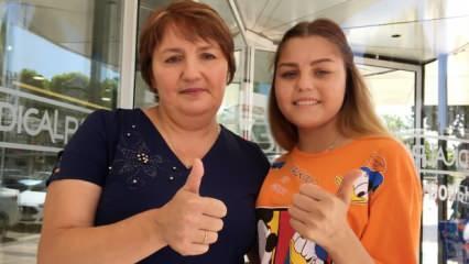 19 yaşındaki Ukraynalı genç kız Antalya'da böbrek nakli oldu