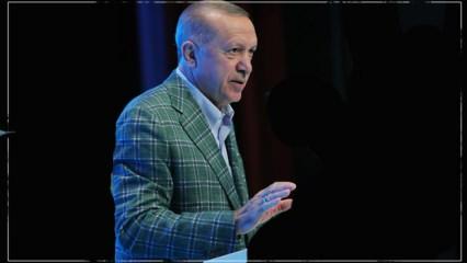 Cumhurbaşkanı Erdoğan: Meral Hanım! Sen kimi kime benzetiyorsun! Kimlerle yürüyorsun