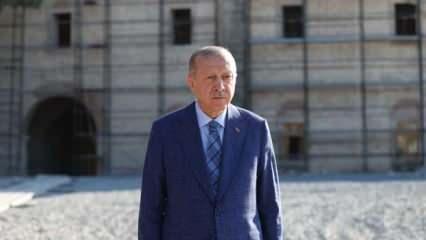 Erdoğan, Rami Kışlası'nda incelemelerde bulundu