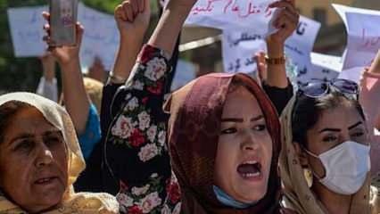 Kabil'de 'Pakistan'a ölüm' sloganları