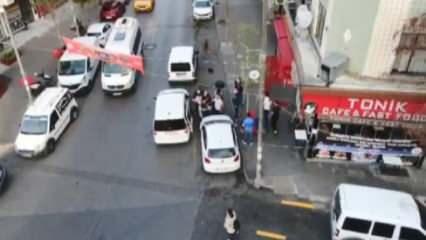 Kağıthane 'de polis merkezi önünde cinayet