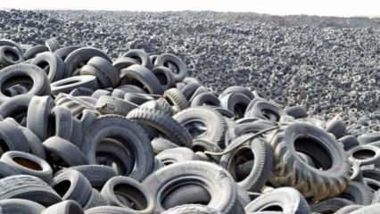 Kuveyt'te 42 milyon atık araç lastiğinde işlem başladı