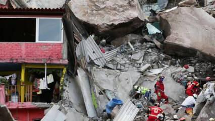 Meksika'da kabus bitmiyor! Deprem tetikledi, kulakları sağır eden gürültüyle geldi