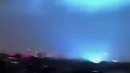 Meksika'daki depremde mavi ışık görüldü