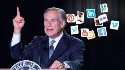 Vali Greg Abbott'tan sosyal medya isyanı: Bu yanlışa Teksas’ta izin vermeyeceğiz