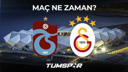 Trabzonspor Galatasaray maçı ne zaman hangi kanalda saat kaçta? TS GS maçı muhtemel 11'leri!