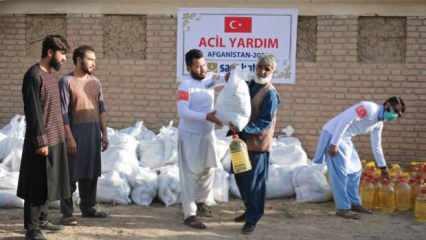 Türkiye’den Afganistan’a gıda yardımı 