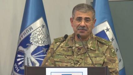 Azerbaycan Savunma Bakanı Org. Hasanov: Türkiye'nin yanımızda olması bize güç veriyor