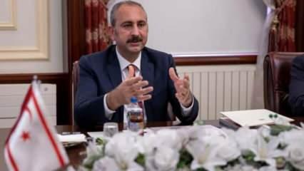 Adalet Bakanı Gül'den Kıbrıs açıklaması