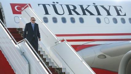 Başkan Erdoğan ABD'ye gidiyor! İşte baş d&ouml;nd&uuml;ren ziyaret trafiği