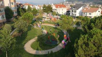 Bursa’da bu park başka, tasarımı çok özel