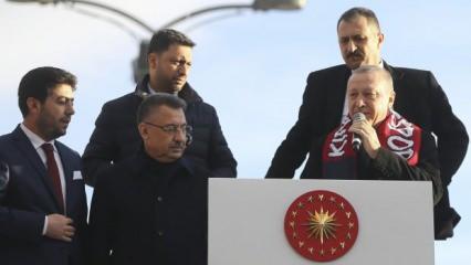 Cumhurbaşkanı Erdoğan rekortmen başkanı kabul etti