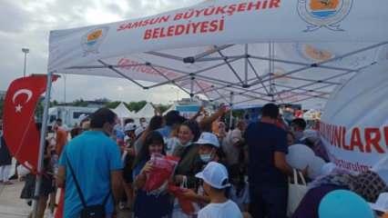 Geleneksel Türk çocuk oyunları milli mücadele ruhu ile Samsun'da!