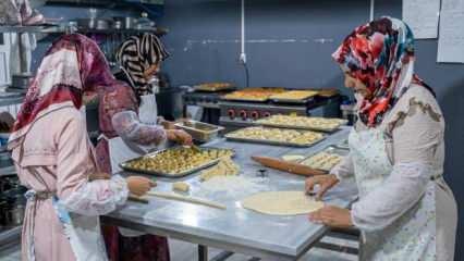 Kadınlar azmetti, Sivas'ın Akıncılar ilçesi pastaneye kavuştu