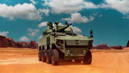 Türkiye'nin yeni zırhlı aracı Altuğ 8x8 göreve hazırlanıyor!