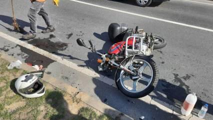 Zonguldak’ta motosiklet yayaya çarptı: 2 yaralı   