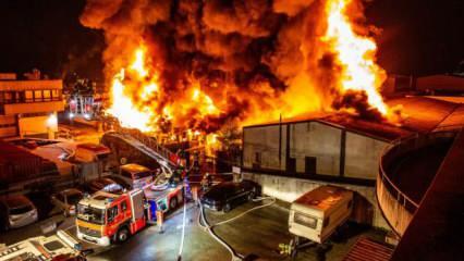  Almanya’da Türk vatandaşa ait işyerinde yangın