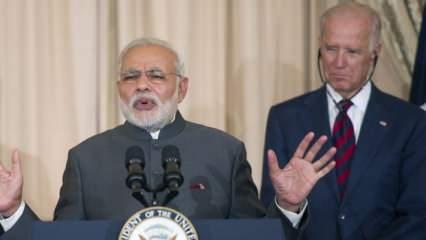 Biden, Hindistan Başbakanı Mondi'yi Beyaz Saray'da ağırladı