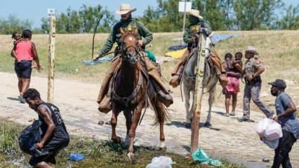 Biden, Meksika sınırındaki atlı ekiplere tepki gösterdi