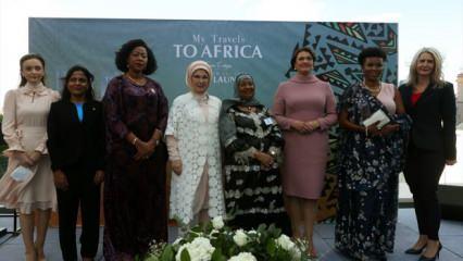 Emine Erdoğan, 'Afrika Seyahatlerim' kitabının tanıtımını New York’ta yaptı