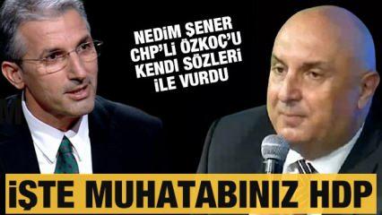 Gazeteci Nedim Şener'den CHP Grup Başkanvekili Engin Özkoç'a ağır cevap 