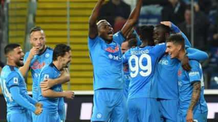 Napoli, Udinese'yi deplasmanda farklı yendi