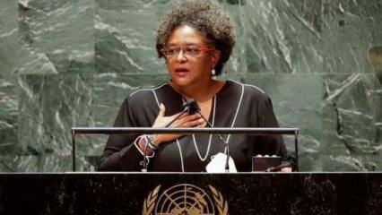 BM Genel Kurulunda boş salona hitap eden Barbados Başbakanı isyan etti