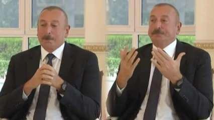 Aliyev anlatırken gözleri doldu: Karşınızda Türkiye'yi bulursunuz